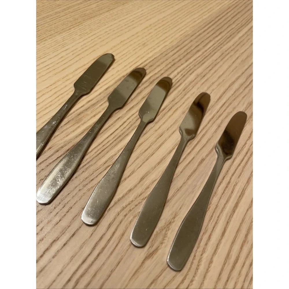 Cambridge stainless steel butter spreaders Set Of 5‎ Flatware Knives
